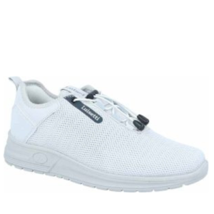 Zapatilla blanca sin cordones